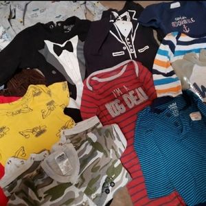 22 piece baby boy bundle